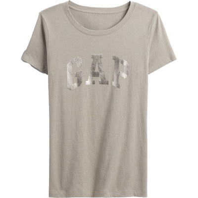 GAP Dámske tričko V SS LOGO CLASSIC TEE béžová