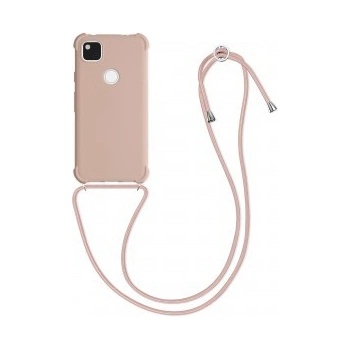 Púzdro kwmobile Google Pixel 4a béžové