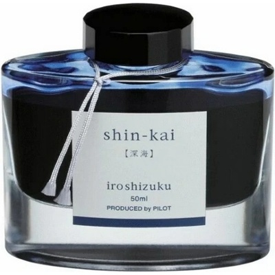 Pilot inkoust v lahvičce 50 ml. IROSHIZUKU Barva: Shin-Kai