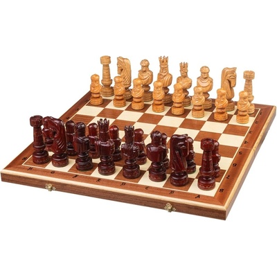 Drevený šach Caesar stredná exclusive