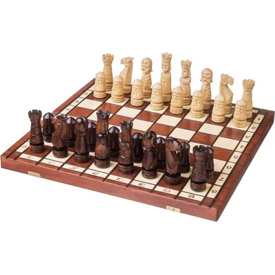 Dřevěné šachy Castle