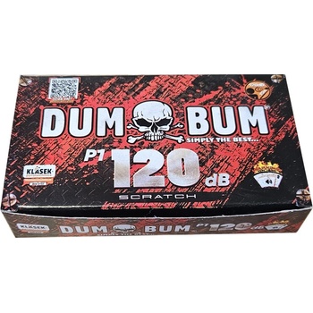 Petardy DUM BUM 120 scratch head 20 ks