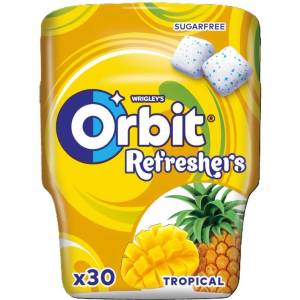 Mars Драже Wrigley's Orbit Refreshers Tropical, кен 67 г