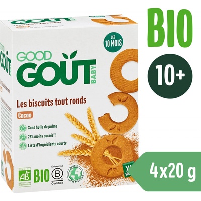 Good Gout Bio Kakaová kolieska 80 g