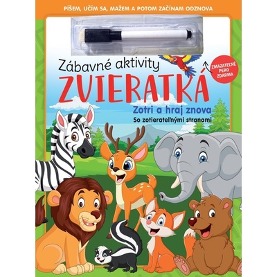 Zábavné aktivity zvieratká - Foni book