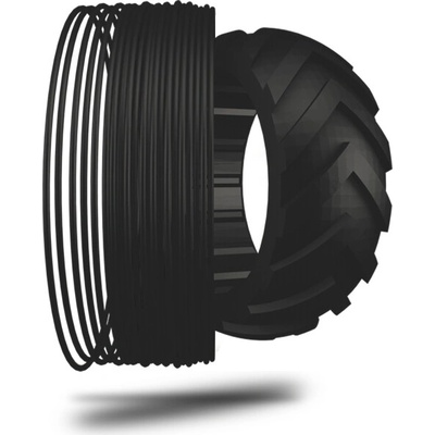 TreeD Flexmark 9 flexibilný TPU 90A čierna 1,75mm 500g
