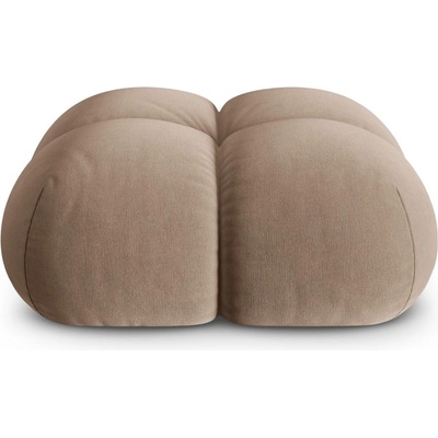 Cosmopolitan Design Кафява кадифена табуретка Loretto - Cosmopolitan Design (COS_POUF_120_F1_LORETTO2)