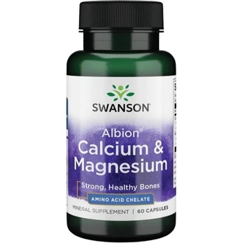 Swanson Albion Chelated Calcium Magnesium 2: 1 [60 капсули]