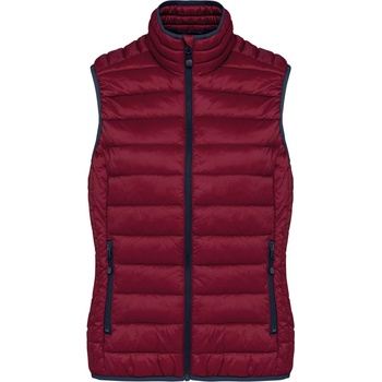 Kariban k6114 / Дамски изолиран елек - бордо xs (20611405400)