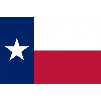 vlajka Texas - 60 x 90 cm - tunel, karabína