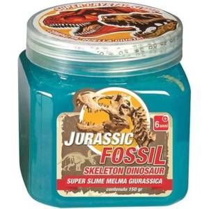 RS Toys Фигурка RS Toys Jurassic - Мини фосил на динозавър със слайм, син (11173C) - ozone