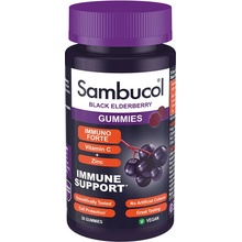 Sambucol Immuno Forte Gummies Black Elderberry 30 Gummies