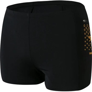 Speedo pocket aquashort black/mango 32