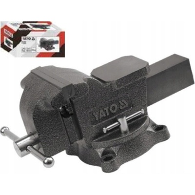 Yato YT-6504 svěrák zámečnický otočný 200 mm / 21 kg