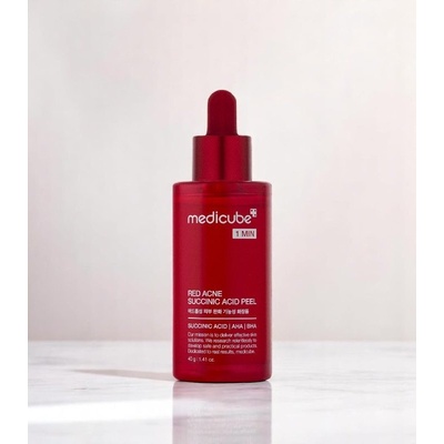Medicube Red Acne Succinic Acid Peel Kyselinový peeling na nedokonalosti 40 g