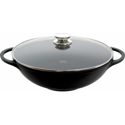 ELO Alucast Pánev WOK se skleněnou poklicí Ø 32 cm ELO 19732