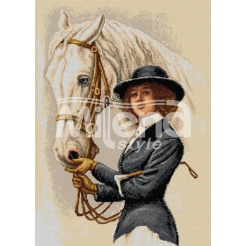 Milena Style Езда - гоблен със схема конци Ariadna 1: 1