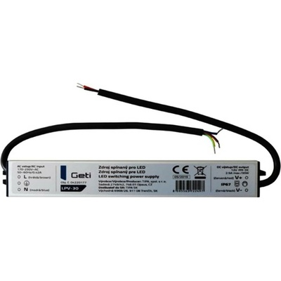 Geti LPV-30 napájecí zdroj 12V/2,5A IP67