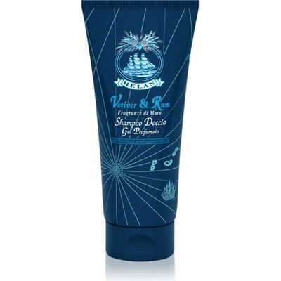 Helan Vetiver & Rum šampón a sprchový gél pre mužov 200 ml
