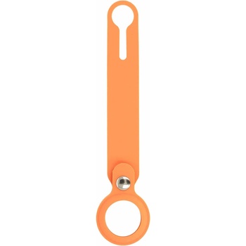 JC Силиконова каишка за Apple AirTag - JC AirTag Silicone Loop (оранжев)