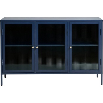 Unique Furniture Синя метална витрина Bronco, височина 85 cm - Unique Furniture (44580400)