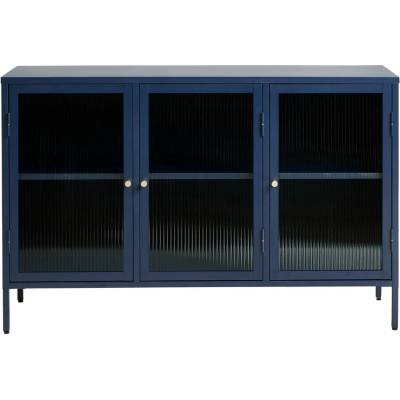 Unique Furniture Синя метална витрина Bronco, височина 85 cm - Unique Furniture (44580400)