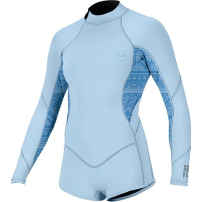 O'Neill Girls Bahia 2/1 BZ LS Spring chambray blue/surf abstract