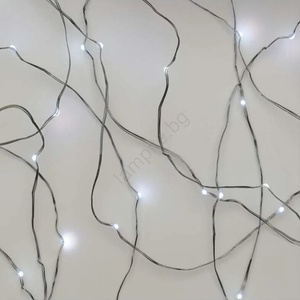 EMOS LED коледен гирлянд 20xLED/2xAA 2, 4m студено бял (EMS1112)