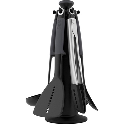 Rotačný stojan s nástrojmi JOSEPH JOSEPH Elevate™ Carousel Set - čierny 10151