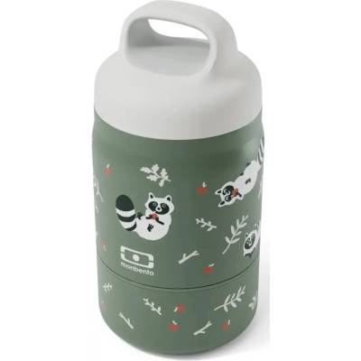Monbento termobox na jídlo Handy Raccoon 350 ml + 150 ml