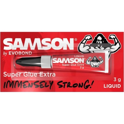 SAMSON SUPER GLUE EXTRA sekundové lepidlo 3g