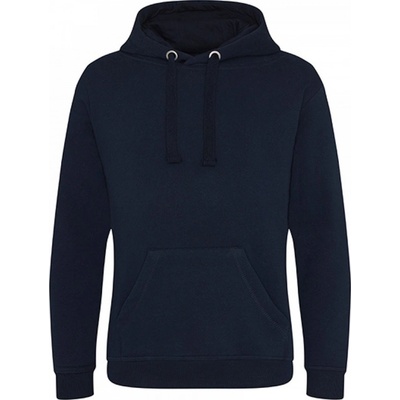 Vysokogramážová mikina Just Hoods s kapucí 330 g/m modrá námořní