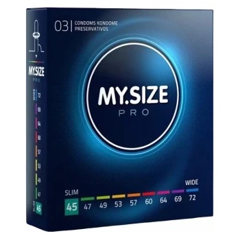 My Size Pro 3 бр. Презервативи My size Pro 45 мм