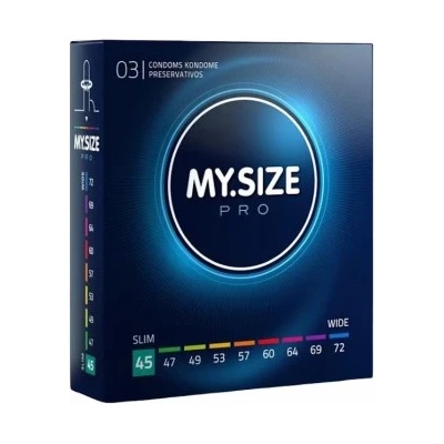 My Size Pro 3 бр. Презервативи My size Pro 45 мм