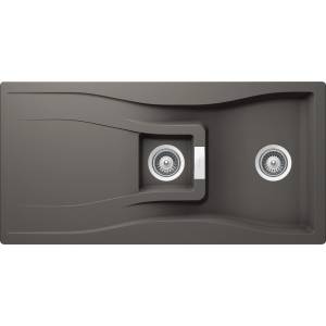 SCHOCK МИВКА SCHOCK WATERFALL D150 (WATERFALL D150 Bronze) Мивка за вграждане