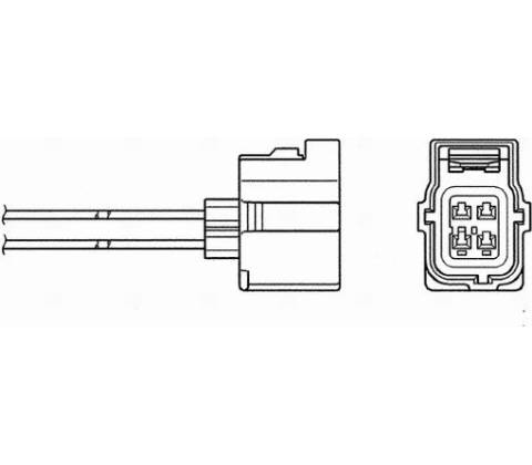 Lambda sonda NGK OZA623-C1