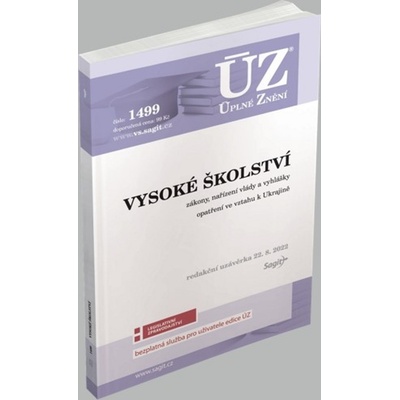 ÚZ 1499 Vysoké školství