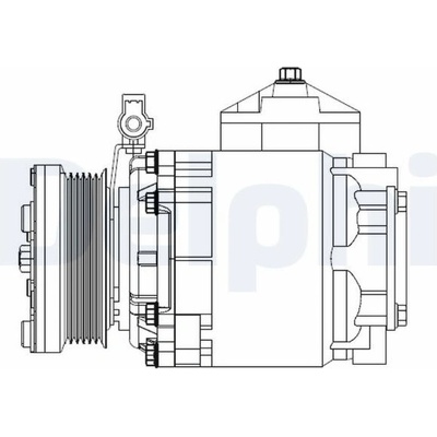Kompresor, klimatizace DELPHI CS20525