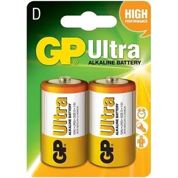 GP Batteries Алкална батерия gp ultra lr20 /2 бр. в опаковка/ 1.5v gp-ba-13au21-sb2 (gp-ba-13au21-sb2)