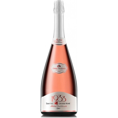 Sekt TOPOĽČIANKY 1933 GRAND ROSÉ DRY 0,75 l
