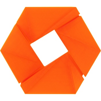 3DJAKE ecoPLA - Neon Orange - 1, 75mm / 1000 g (ECOPLA-NEONORANGE-1000-175)