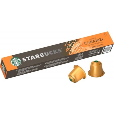 Starbucks by Nespresso Smooth Caramel Flavoured Coffee кафе на капсули 10 бр