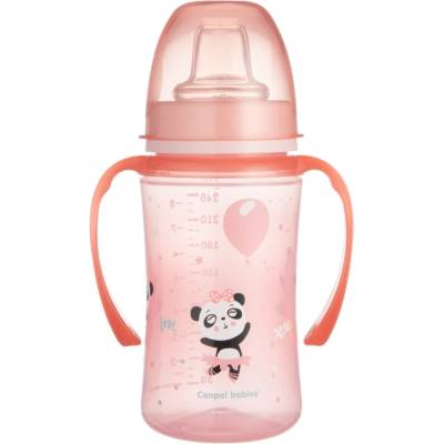 Canpol babies EasyStart tréningový hrnček 240 ml ružový