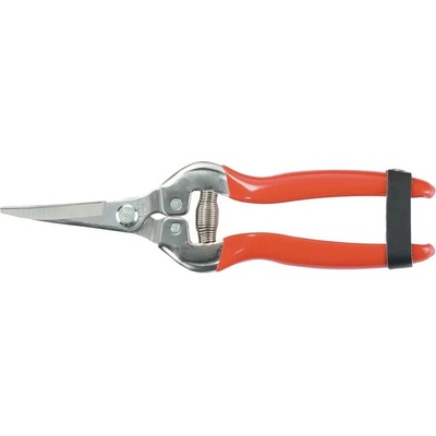 Nožnice Strend Pro Premium 803AS, 185 mm, záhradné, na ovocie, kvety a rastliny, zahnuté