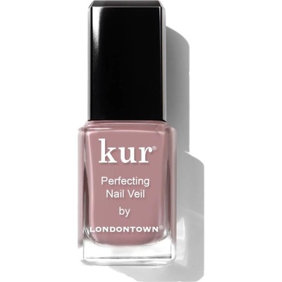 Londontown Kur Nail Veil 3 spevňujúci priehľadný lak na nechty fialkový 12 ml