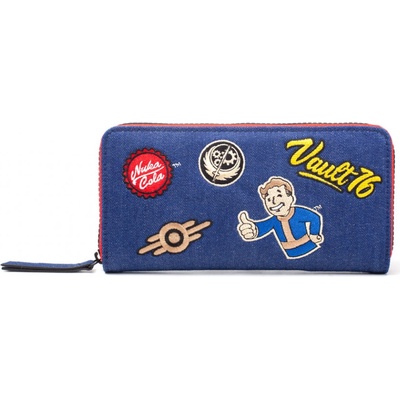 Difuzed Bioworld Europe peňaženka Fallout 76 Vault 76 Denim