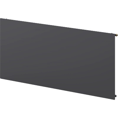 CVH10 Хигиеничен панелен радиатор 400 x 1200 мм, долно свързване, 518 W, антрацит - W610H-040-120-66 (W610H-040-120-66)
