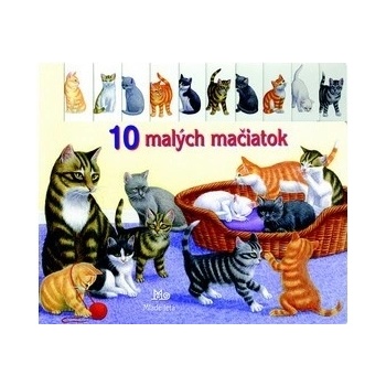 10 malých mačiatok
