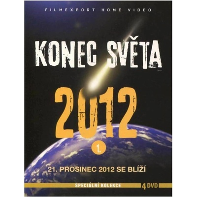 Konec světa 2012: Apokalyptická šifra + Apokalypsa kdy a jak + Mayský kalendář + Nostradamus: 500 let poté DVD