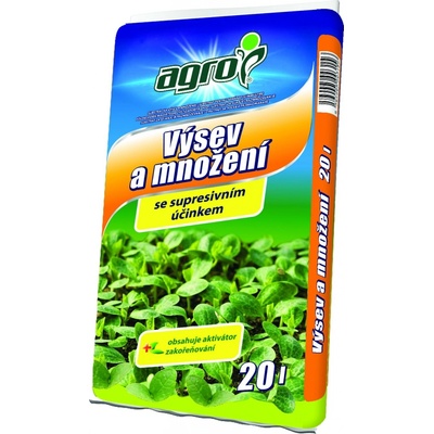 Substrat Pro Vysev A Mnozeni 20l (výsev množení, našeho substrátu, druhy rostlin, mladých rostlin, rostlin které) Substrat Pro Vysev A Mnozeni 20l